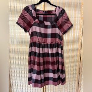 Madewell Soft Flannel Mini dress